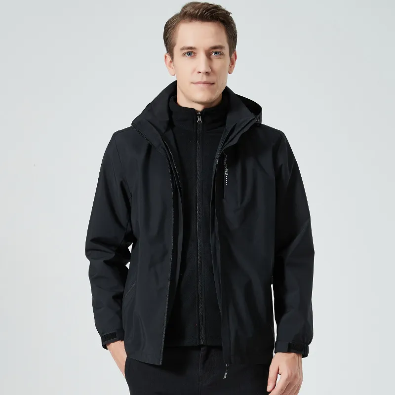 Cozywarm - Unisex Jacke mit abnehmbarem Windschutz