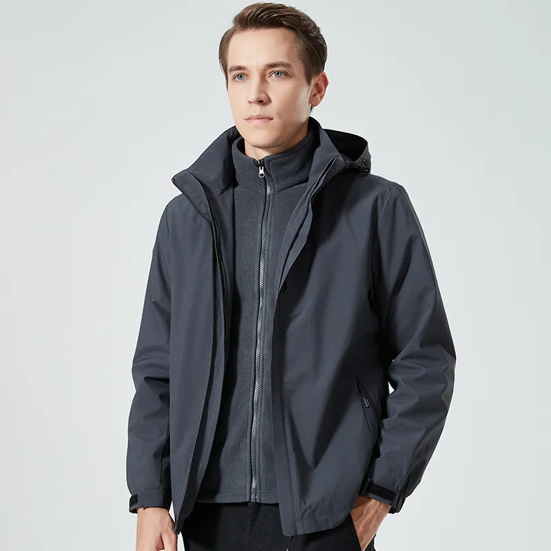 Cozywarm - Unisex Jacke mit abnehmbarem Windschutz